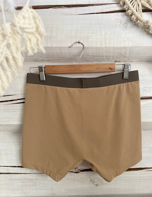 Men’s Cotton Boxer – Sand