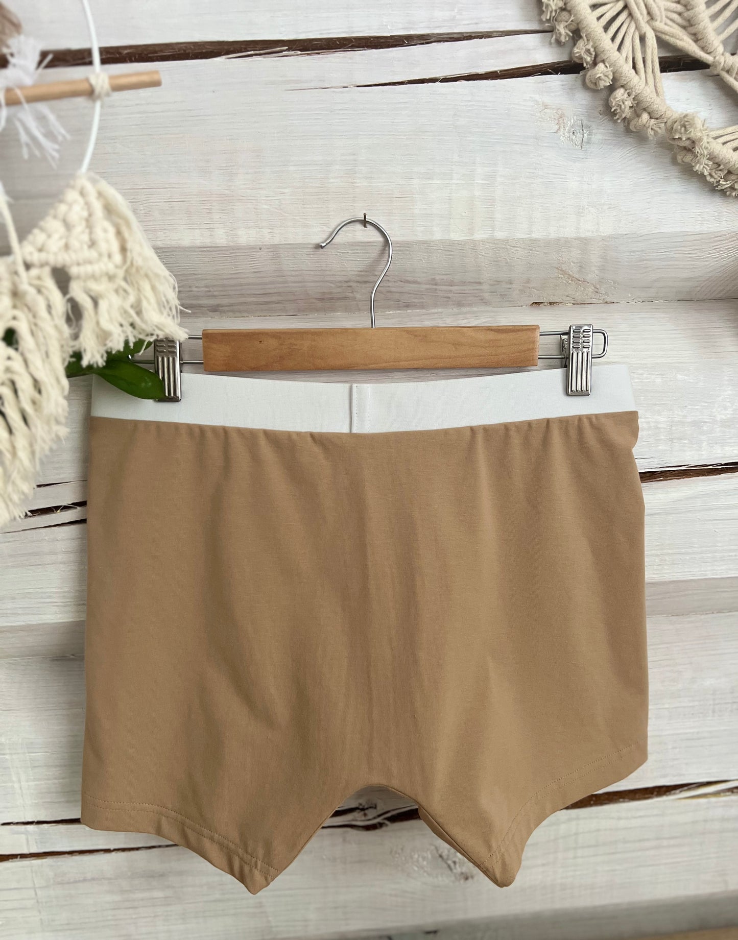 Men’s Cotton Boxer – Sand