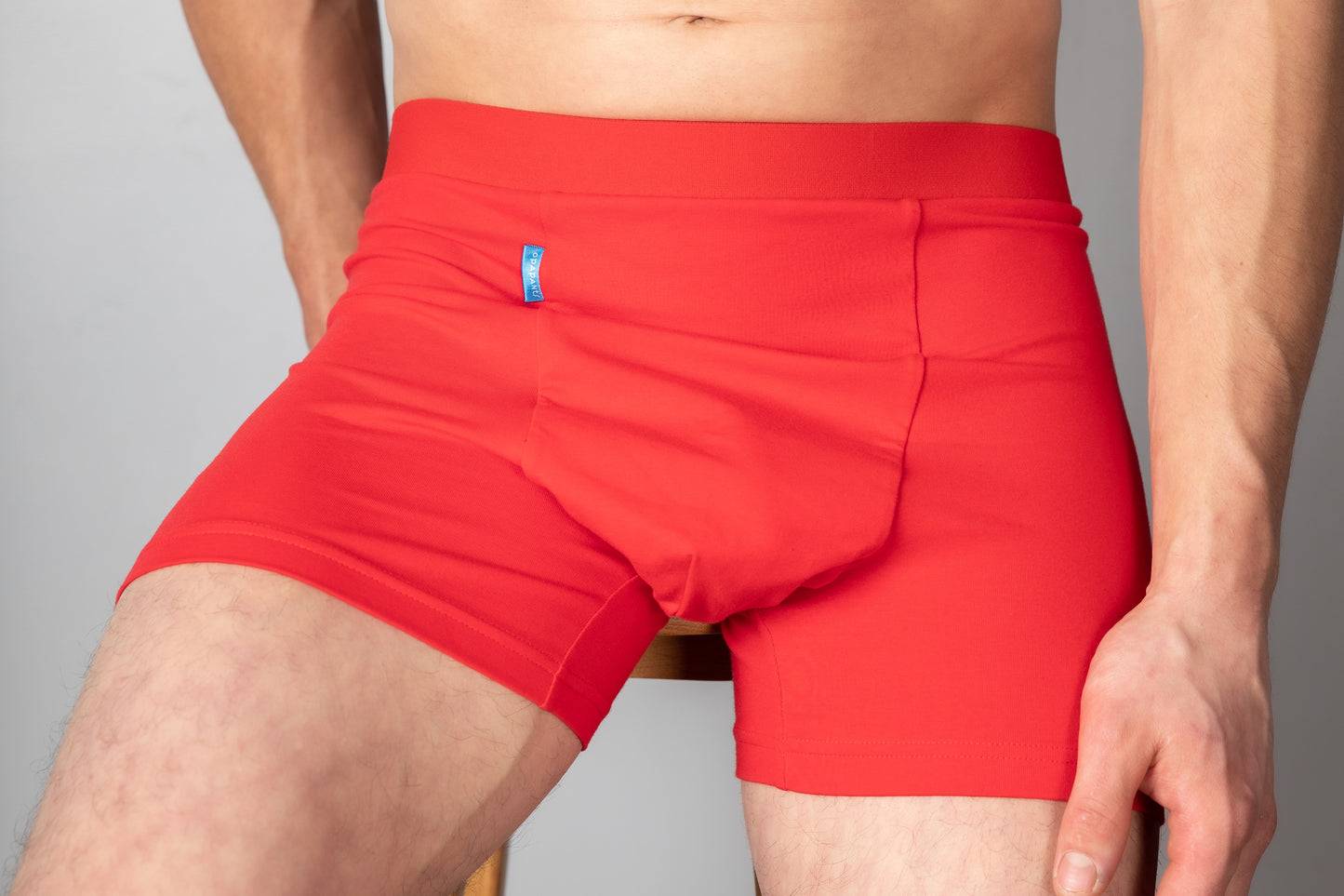 Men’s Organic Cotton Boxer – Red