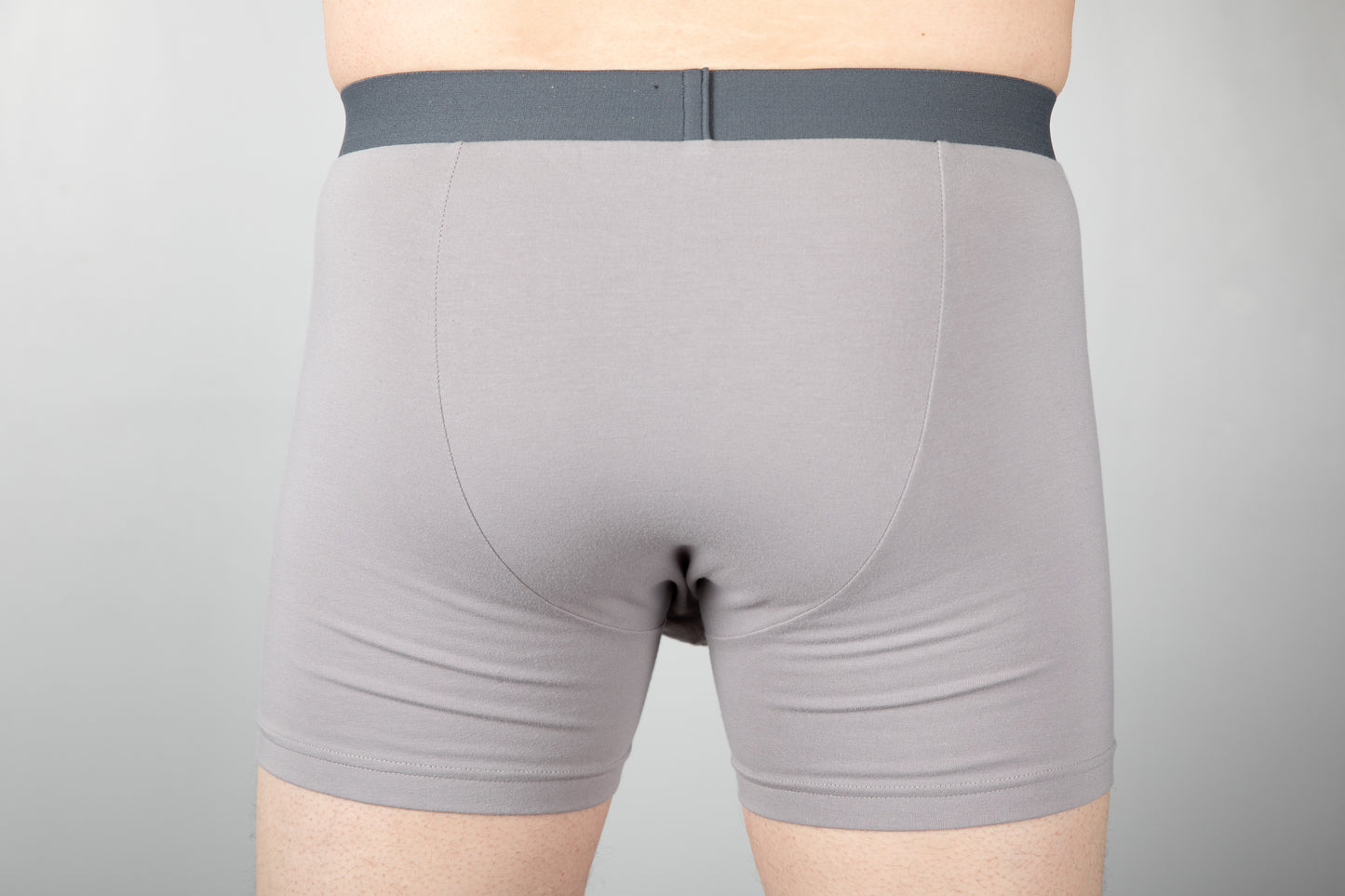 Men’s Organic Cotton Boxer – Gray I 2 options