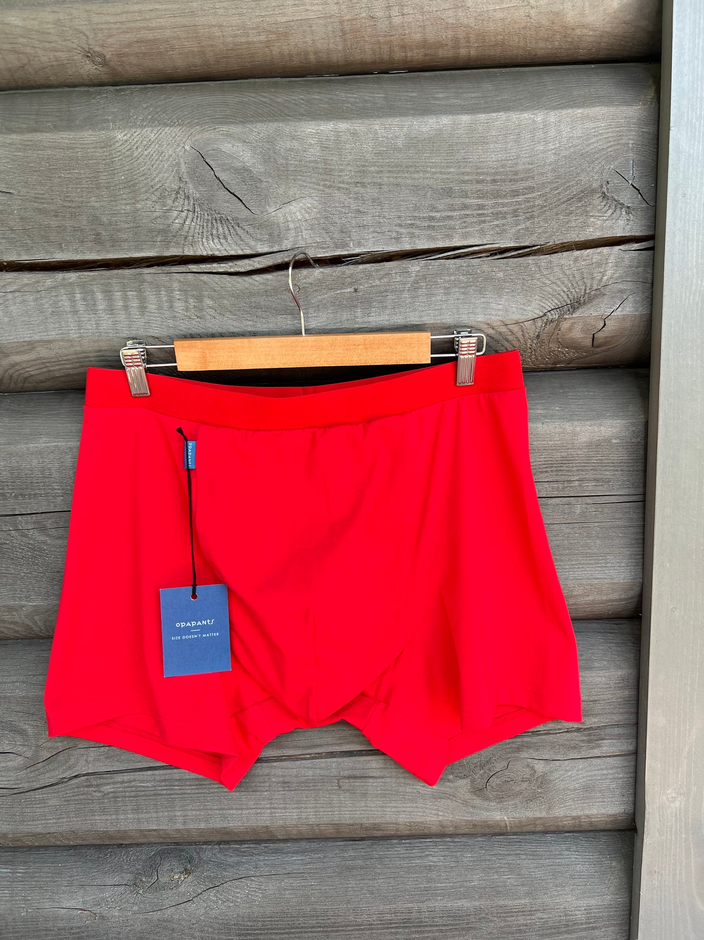 Men’s Organic Cotton Boxer – Red