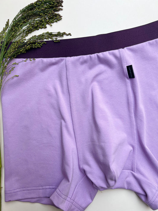 NEW model Men’s Seamless Organic Cotton Boxer – Lillac