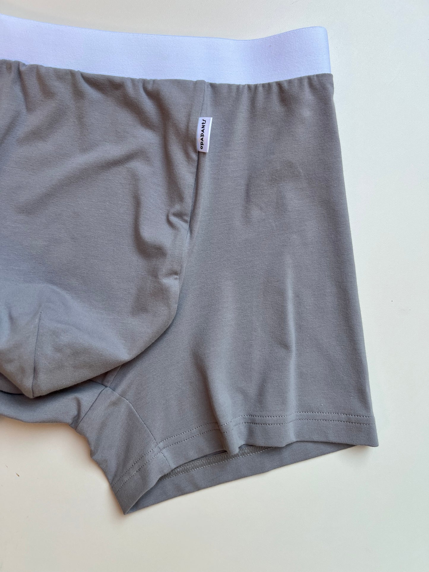 Men’s Organic Cotton Boxer – Gray I 2 options
