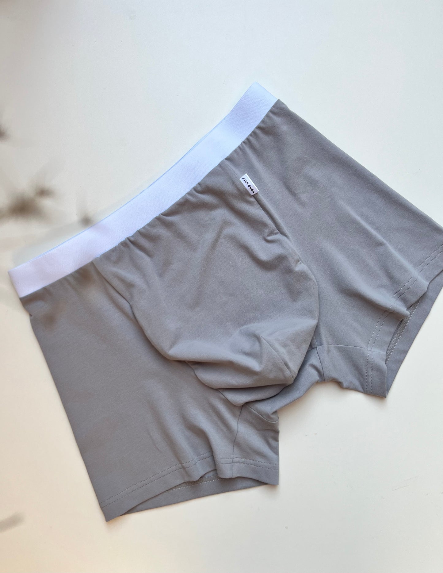 Men’s Organic Cotton Boxer – Gray I 2 options