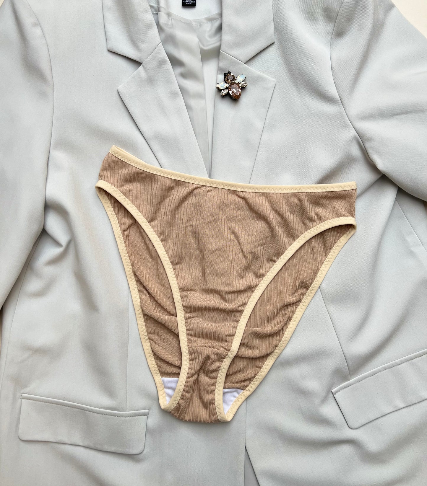 Women’s high-waist panties made of TENCEL™ Modal – beige