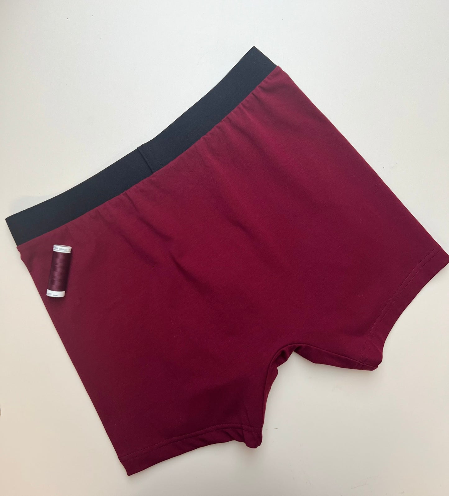 NEW model Men’s Seamless Organic Cotton Boxer – Burgundy I 2 options