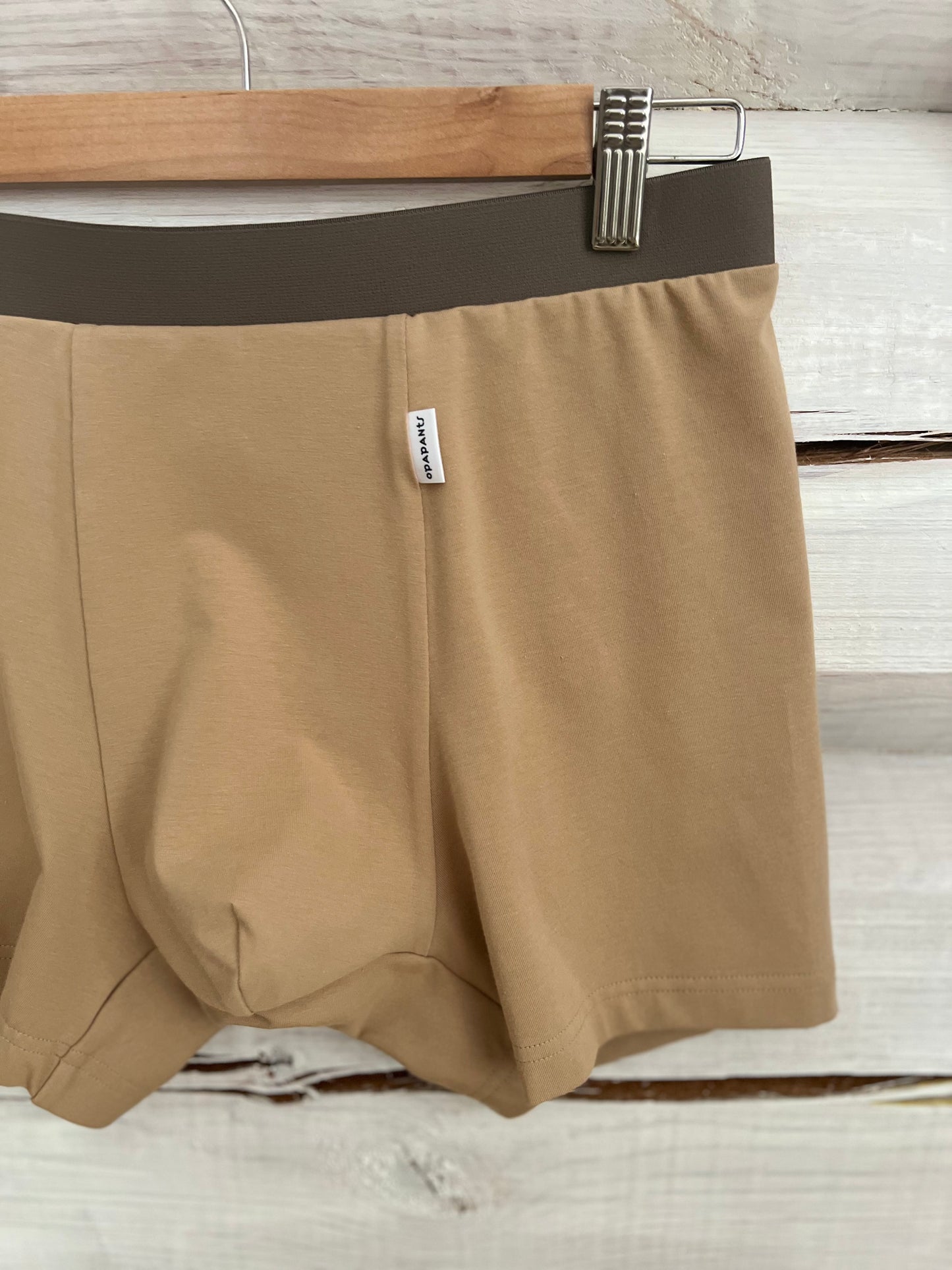 Men’s Cotton Boxer – Sand