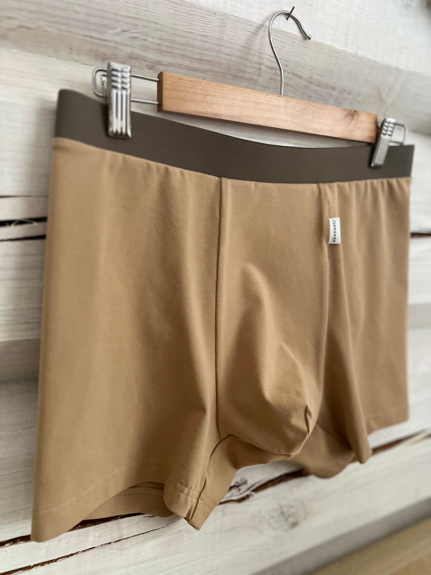 Men’s Cotton Boxer – Sand