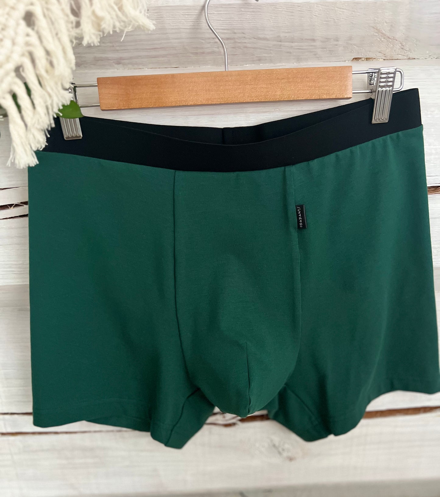 Men’s Cotton Boxer – Green