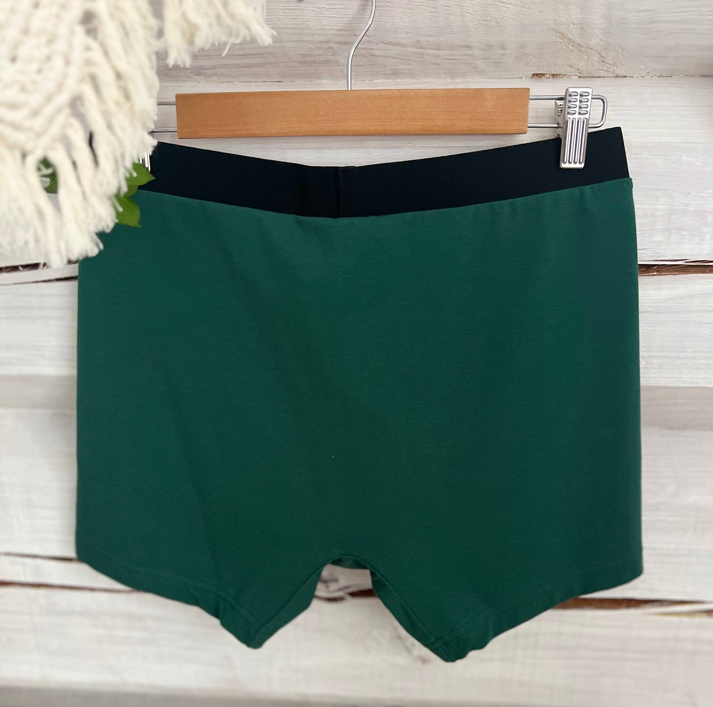 Men’s Cotton Boxer – Green